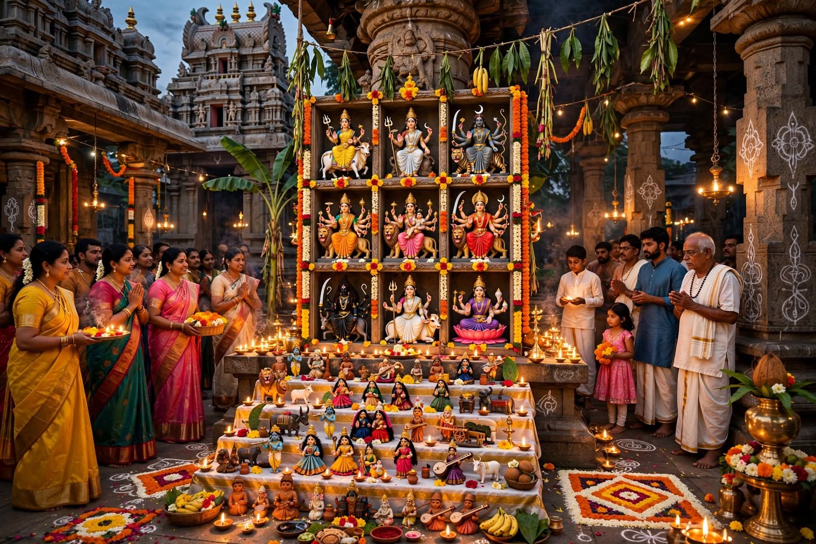 Sri Devi Navarathrulu (Sharada Navaratri)
